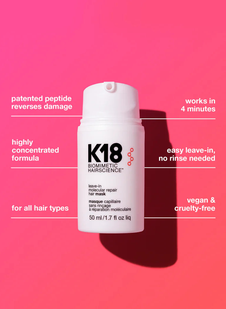 K18 Leave-In Molecular Repair Hair Mask Mini