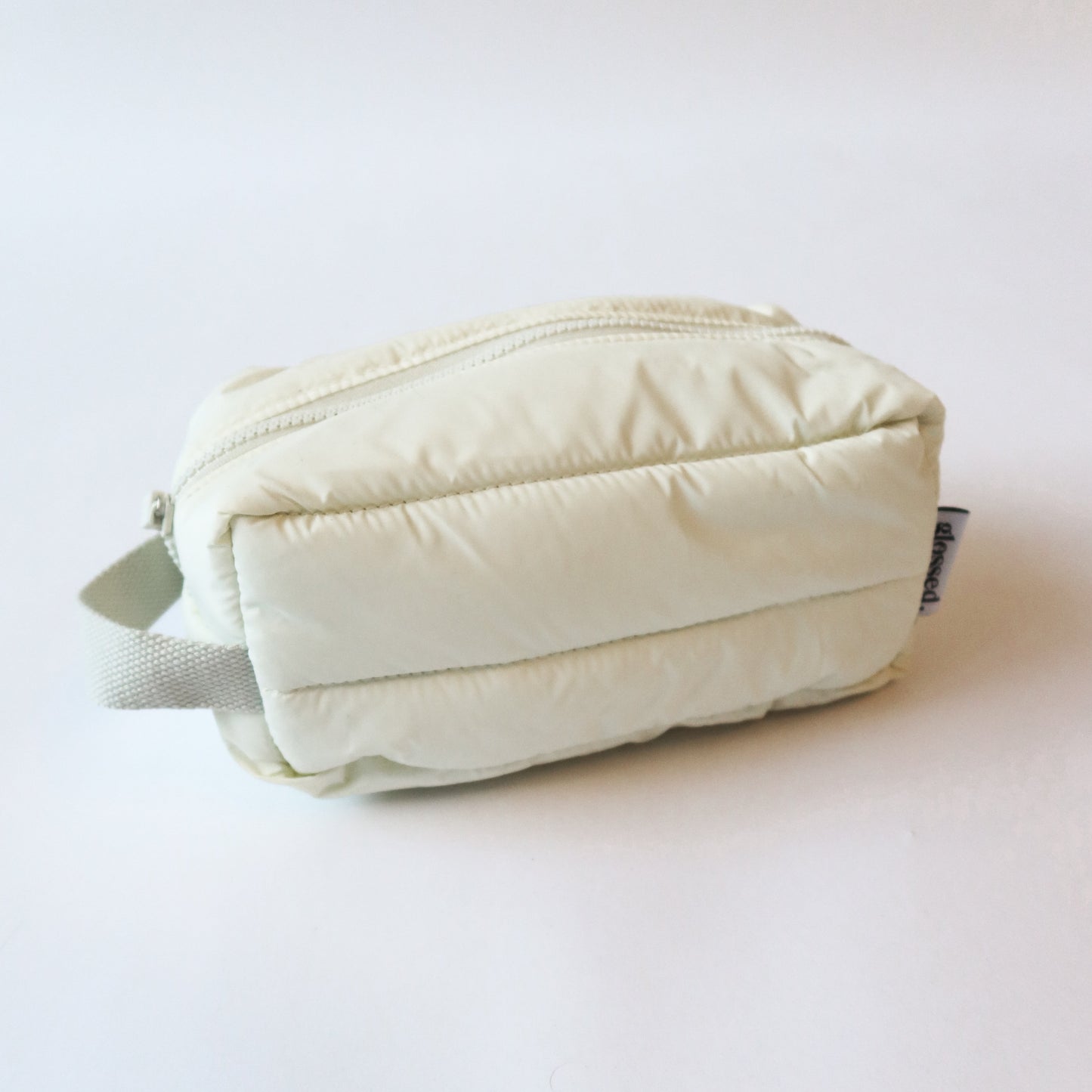 cosmetic puffer bag